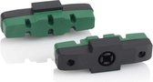 XLC BS-X42 Remblokjes - Magura HS11/HS33 - 50mm - Set a 4 Stuks - Groen