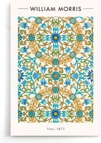 Walljar - William Morris - Vine - Muurdecoratie - Poster