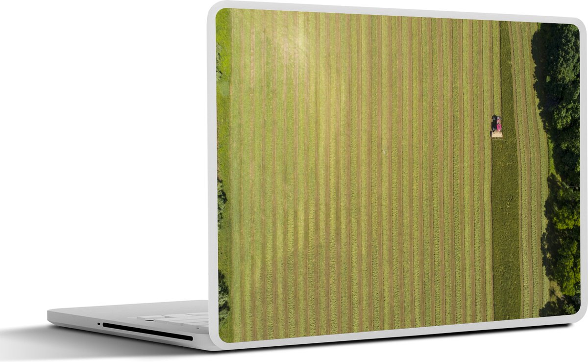 Afbeelding van product SleevesAndCases  Laptop sticker - 14 inch - Trekker - Hooi - Zomer