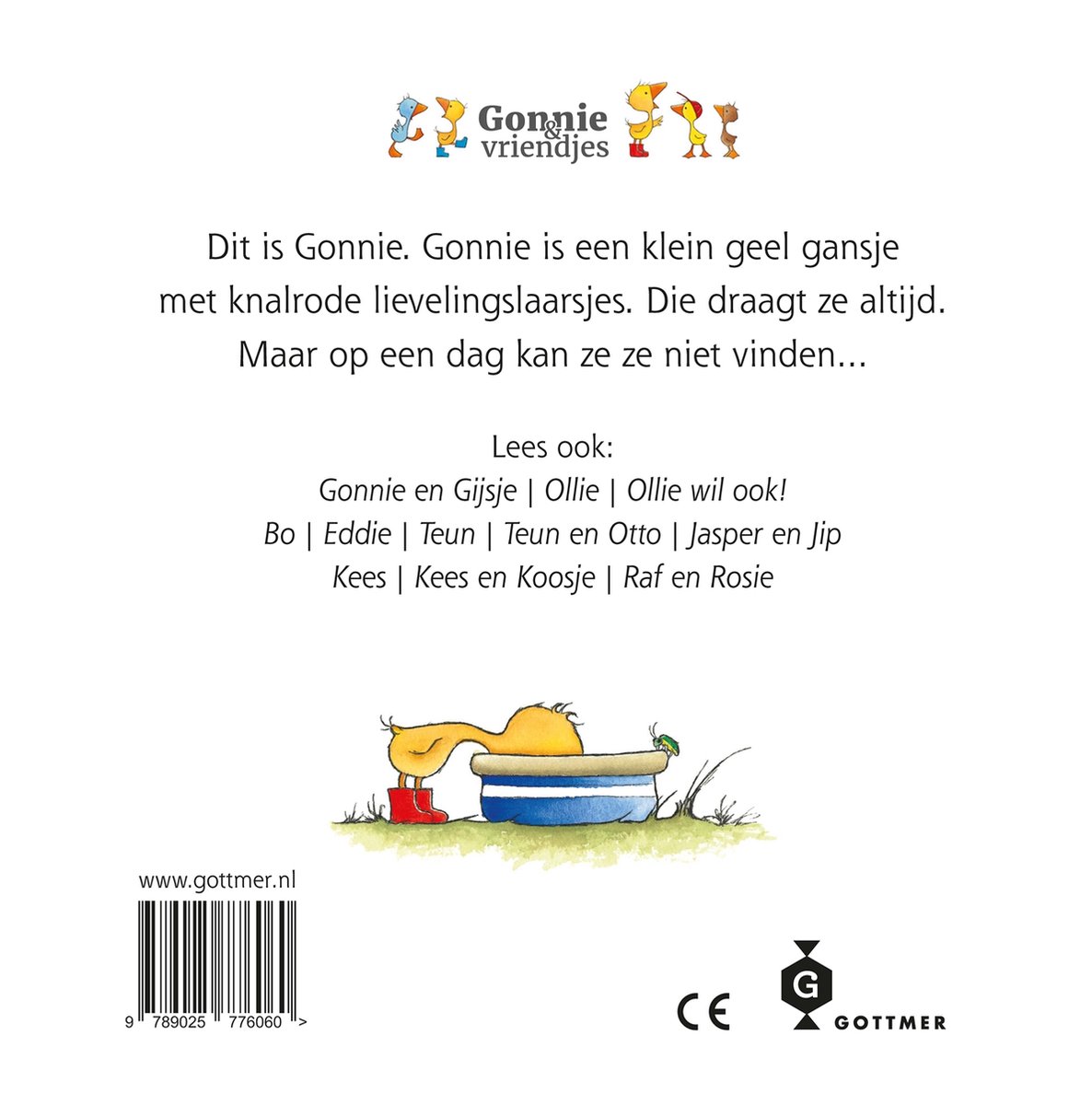 Gonnie & vriendjes - Gonnie - back cover