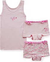 Funderwear meisjes setje - Horse - 122 - Roze