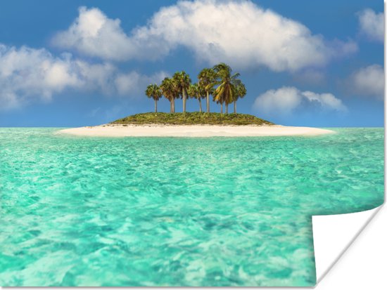 Poster Caribisch eiland fotoprint