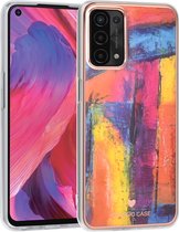 UNIQ Classic Case Oppo A54 5G & A74 5G TPU Backcover hoesje - Graffiti Art