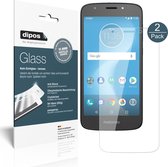 dipos I 2x Pantserfolie helder compatibel met Motorola Moto E5 Play SD425 Beschermfolie 9H screen-protector