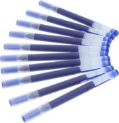 Stylos gel 10 pièces stylos gel 0 longue durée 0,5 mm d'épaisseur de plume Blauw