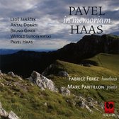 Fabrice Ferez & Marc Pantillon - In Memoriam Pavel Haas (CD)
