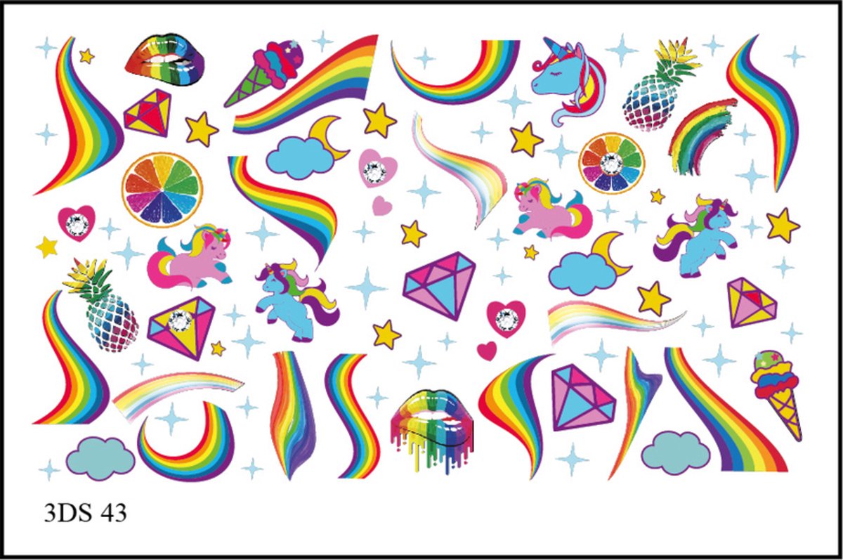 Goedkoopste Korneliya RhineStone decal 3DS 43