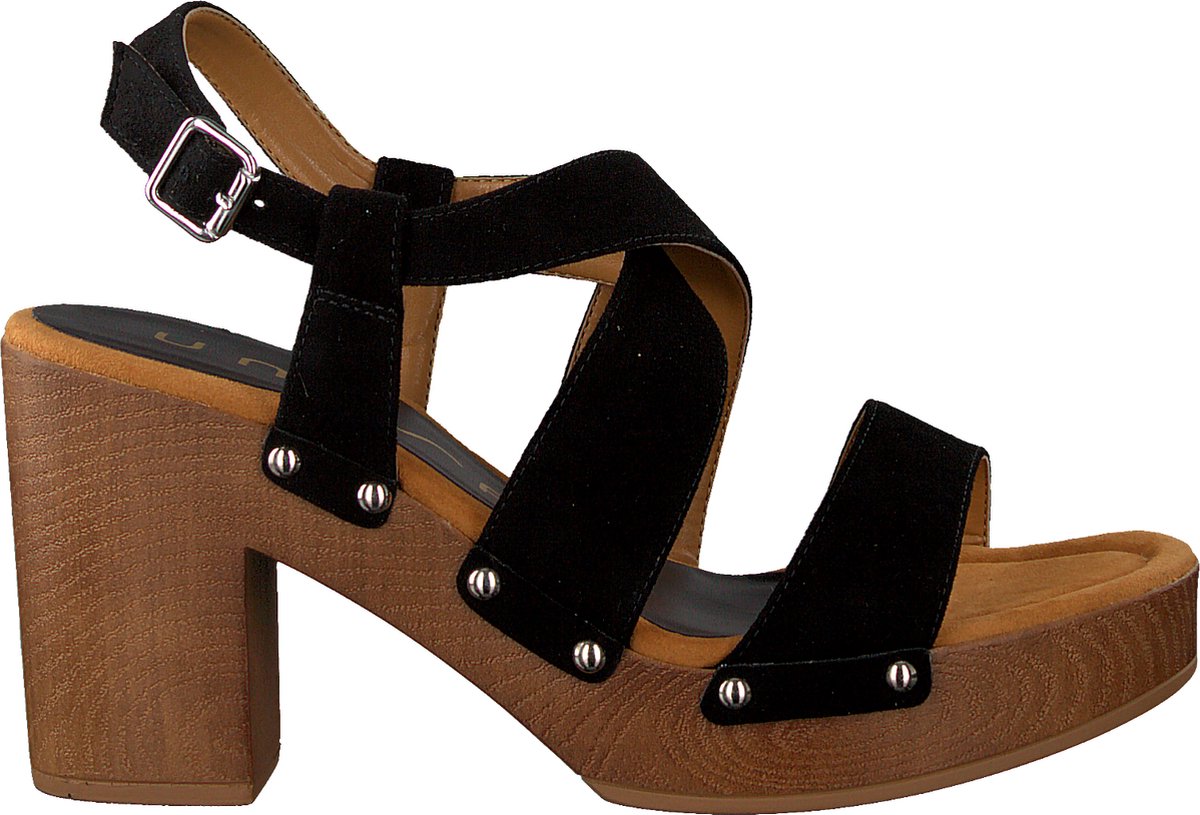 Unisa Terrat Sandalen - Dames - Zwart - Maat 36