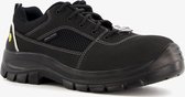 Skechers leren heren werkschoenen S1 - Zwart - Maat 46 - Extra comfort - Memory Foam