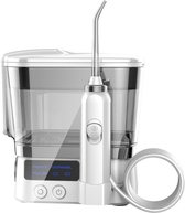 Luxiqo® Waterflosser - Waterflosser en Tandsteen Verwijderaar - All-In-One Elektrisch Flossapparaat - Wit