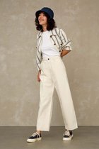 Kings Of Indigo - Leila Cropped | Ecru - Jeans - Wit - W28 X L30