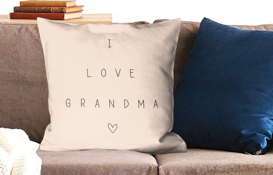 Cadeau pour grand-mère - J'aime grand-mère - Rose