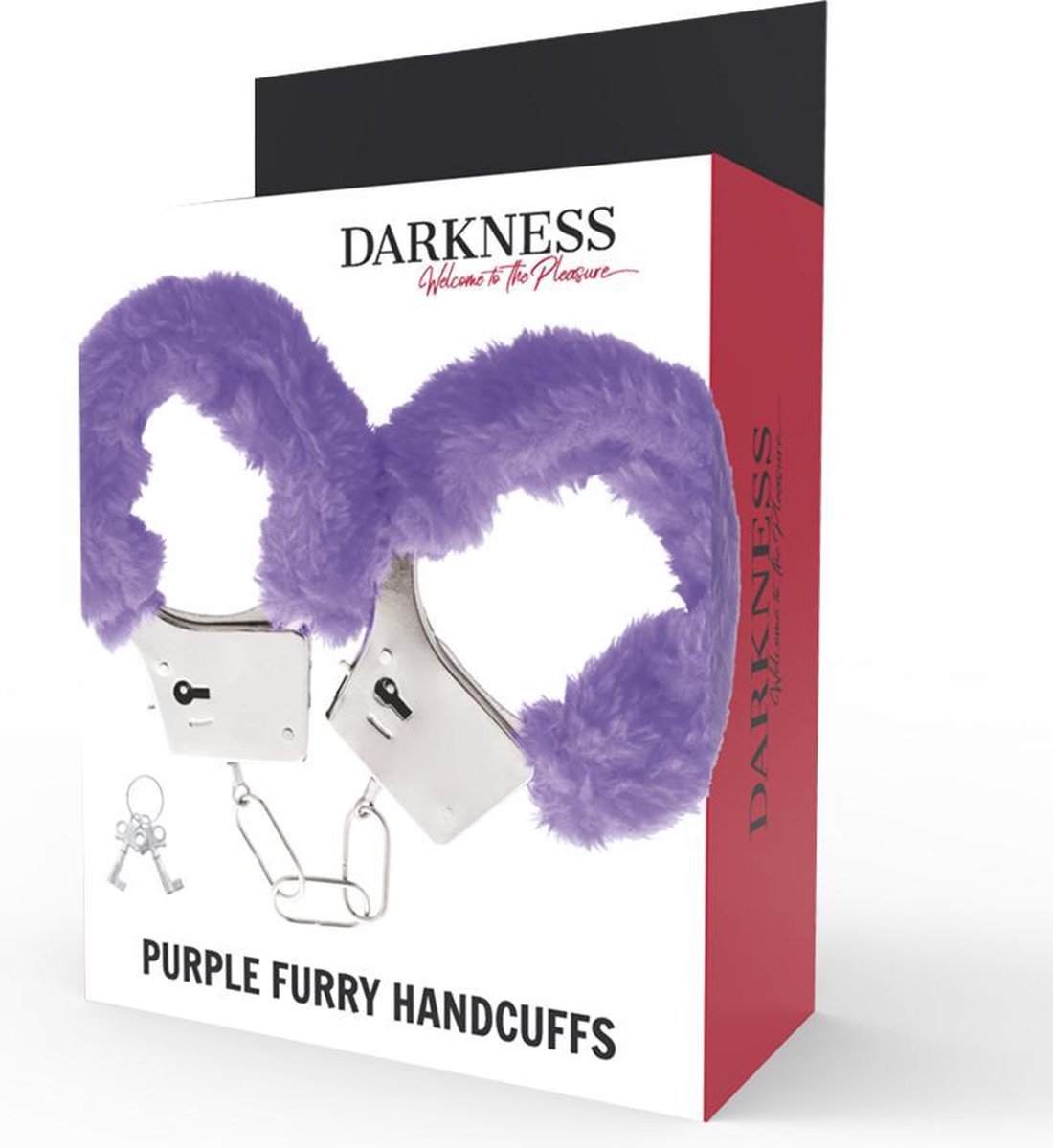 DARKNESS BONDAGE | Darkness Pleasure Furry Handcuffs Purple