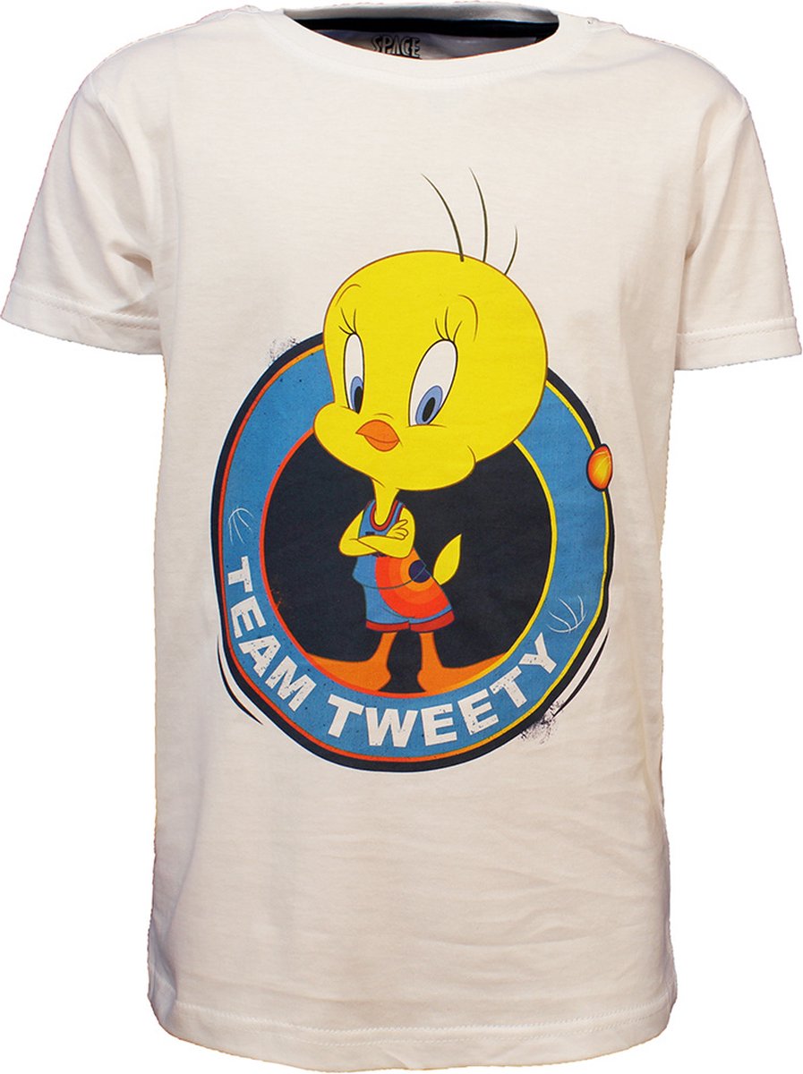 Looney Tunes Space Jam Tweety Kids T-Shirt Wit