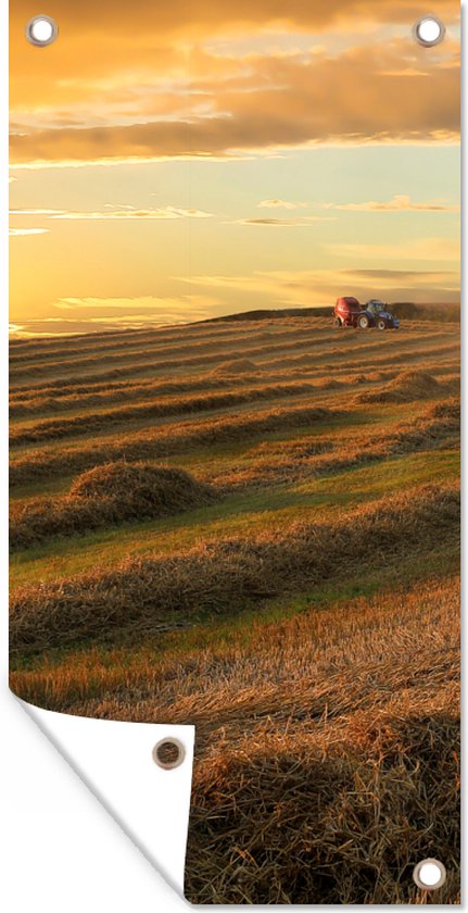 LXTOPN Tableau Sur Toile 5 Pièces - Motif Arbre Rouge - Décoration Murale - Paysage D'arbre De Vie - Impression Moderne HD - Peinture à L'huile