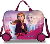 Disney Frozen Reiskoffer - 40 x 32 x 20 cm - Paars