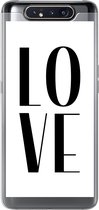 Geschikt voor Samsung Galaxy A80 hoesje - Spreuken - Love - Quotes - Siliconen Telefoonhoesje