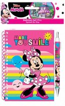 notitieboek Minnie Mouse meisjes roze 2-delig