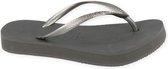 Havaianas Slim Flatform Dames Slippers - Steel Grey - Maat 35/36