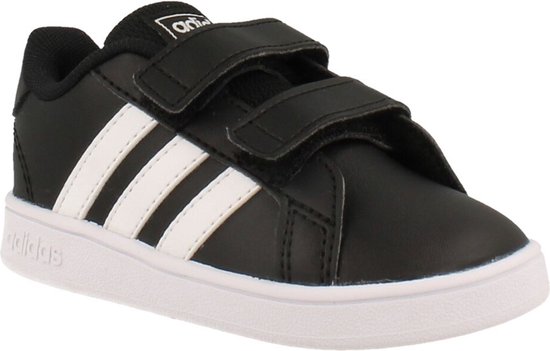 adidas Kinderen Zwarte Grand Court klittenband - Maat 23 | bol.com