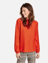 GERRY WEBER Dames Shirt met lange ballonmouwen Pumpkin-42