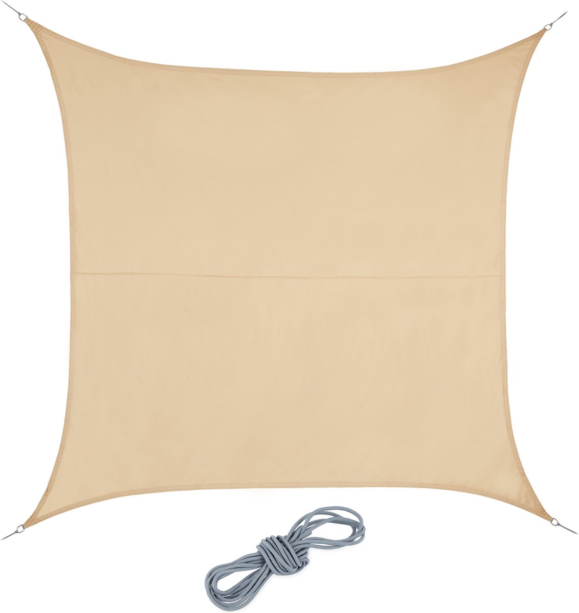 Schaduwdoek Vierkant 5,00x5,00 meter