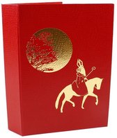 Geschenkdoos cadeauverpakking boek van Sinterklaas 16 x 23 x 4 cm - Pakjesavond luxe cadeau doos