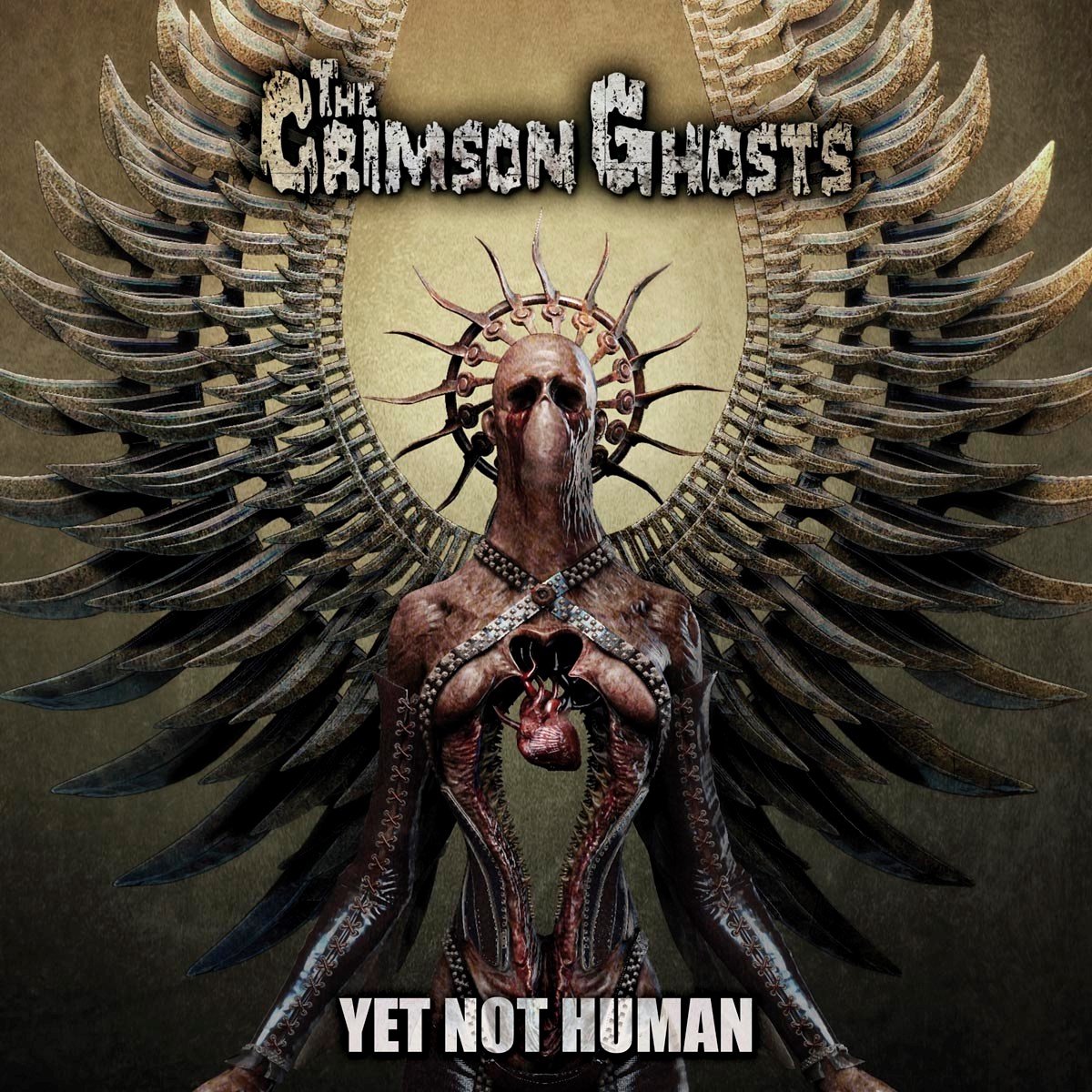 Crimson Ghosts - Yet Not Human (LP) (Limited Edition) (Coloured Vinyl)