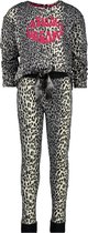 Vingino Meisjes pyjama - Deep Black  - 176  - Grijs