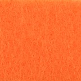 Vaessen Creative Vilt Lapjes - 20x30cm x 1 mm - 10 stuks - Oranje