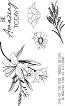 Stempel - Clear stamp - Kaisercraft - Lily & moss