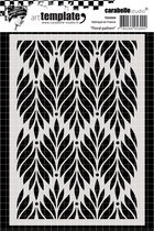 Carabelle template 10,5x14,8cm floral pattern