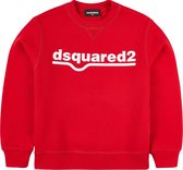 Dsquared2 Jongens Logo Sweater Rood maat 152