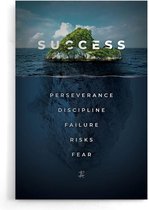 Walljar - Success Island - Muurdecoratie - Poster