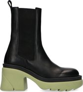 Sacha - Dames - Chunky chelsea boots met groene zool - Maat 38