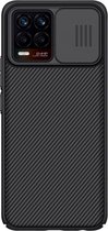 Nillkin CamShield Realme 8 4G Hoesje Camera Slider Back Cover Zwart