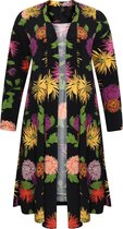 Yoek Vest met bloemenprint