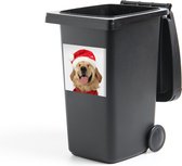 Container sticker Hond - Grappig - Lachen - Kinderen - Jongens - Meisjes - 40x40 cm - Kliko sticker