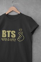 GOLDEN - KPOP BTS LOVE SHIRT | Maat S | Urban style | Korea BTS Bangtan Boys | K-Drama | Boyband | Kleding | Merch | Merchandise Producten Album