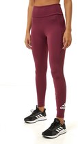 Adidas Big Logo Sportlegging - Bordeaux Dames - Maat S