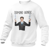 Crypto Kleding - Elon Musk, Diamond Hands - Trui/Sweater