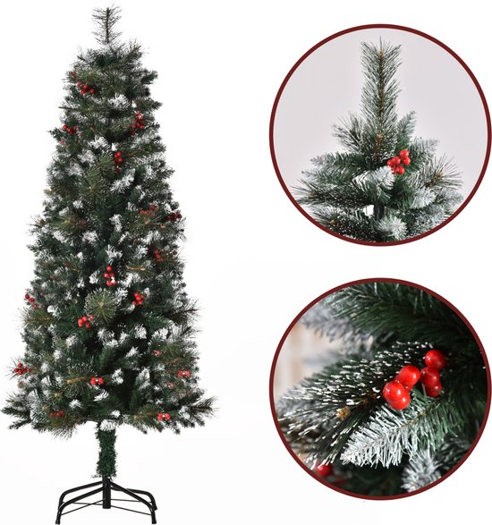 Vertrek naar Percentage token ChristmasGoodz - Kunstkerstboom - Kerstboom - Met versiering -  Kunstkerstboom met... | bol.com