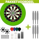 Mission Axis + Rubberen Surround (Groen) + 90 Pieces Dartaccesoires