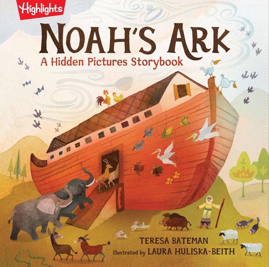 Highlights Hidden Pictures Storybooks - Noah's Ark - cover