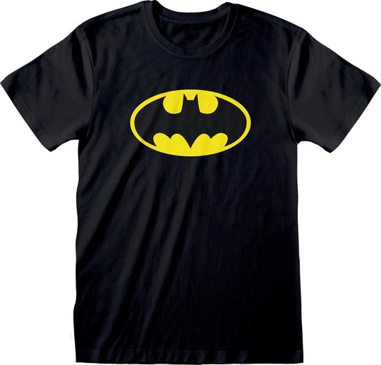 DC Batman - T-Shirt Unisexe Logo Zwart