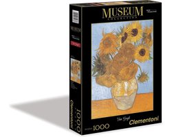 Clementoni - Collection du musée - Van Gogh, Les tournesols - 1000 pièces