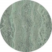 Green Marble Zelfklevende Behangcirkel ⌀125cm