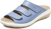 Slipper Turquoise met Uitneembaar Leren Voetbed | Bighorn 4201 | Maat 36
