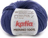 Katia Merino 100% - 51 - Medium blauw_ - 50 gr. = 102 m.