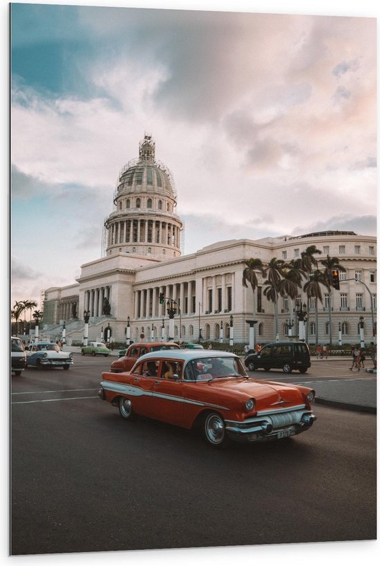 Dibond - central Park- Havana - 80x120cm Foto op Aluminium (Met Ophangsysteem)